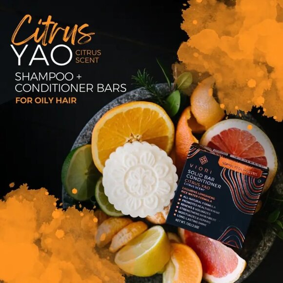 Viori Other - Viori Rice Water Shampoo Bar | Citrus Yao™ | Oily Hair